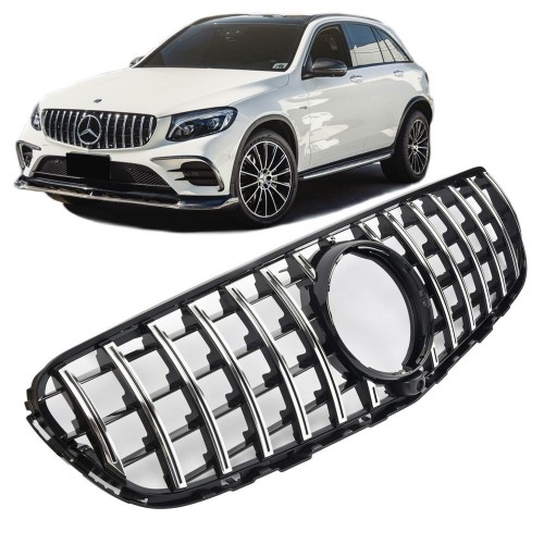 Εμπρόσθια μάσκα AMG look για Mercedes-Benz GLC-Class (X253)